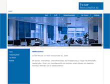Tablet Screenshot of plegal.ch